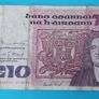 Irish 3 X 1981 Ten Pound SWIFT  banknots in Fine  condition Image 2