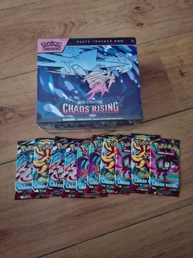 Pokemon TCG Chaos Rising  Elite Trainer Box  + 10x booster packs