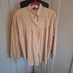 H&M Beige Cotton Shirt