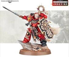 Warhammer 40k Space Marine Captain with Relic Shield