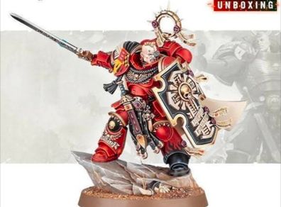 Warhammer 40k Space Marine Captain with Relic Shield