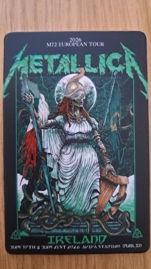 Metallica Pop-Up Fan Card