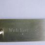 Antique Sterling Silver Ingot Pendant on Sterling Chain 8,72g length 16" Image 5