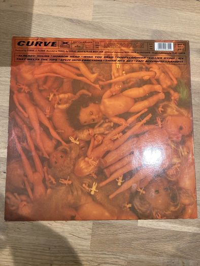 Curve Doppelganger 1992 pressing