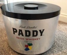 Vintage Paddy whiskey ice bucket