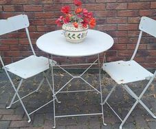 Vintage French Bistro Garden Furniture
