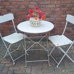 Vintage French Bistro Garden Furniture
