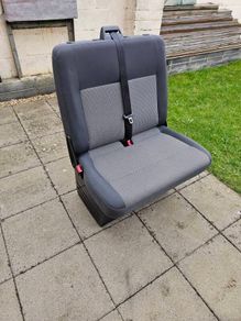 Front double passenger seat for Volkswagen Transporter T5