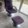 DFS Recliner seat and foot stool Image 2