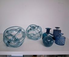 Blue Ornaments (6 Pieces)