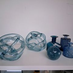 Blue Ornaments (6 Pieces)