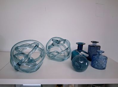 Blue Ornaments (6 Pieces)