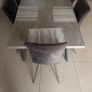 Extendible Dinning Table and Chairs Image 2