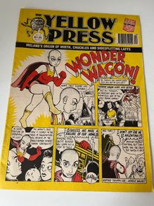 Yellow Press magazine parody of Hot Press