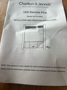 Electric LED Fire