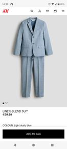 Boy H&M suit
