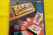21 card games PlayStation2 ps2 games Original