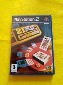 21 card games PlayStation2 ps2 games Original