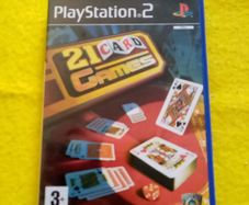 21 card games PlayStation2 ps2 games Original