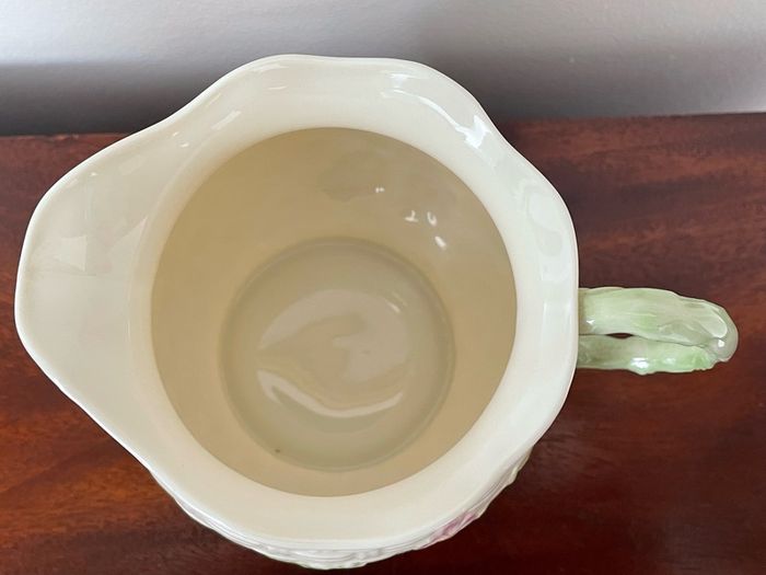 Vintage Belleek milk jug