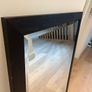 Black framed bevelled mirror Image 4