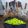 300 Tennis balls and rakects Image 5