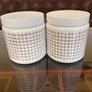 Mid Century Opaline 1980s Storage Jars Image 9