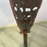 African Wooden Carved Seat Image 3