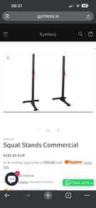 Squat Stands (Commercial)