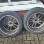Mercedes Amg 18 inch alloys 5x112 Staggered Twin Spoke Wheels Image 9