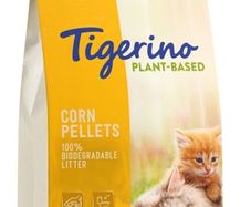 Cat litter - Tigerino Plant-Based Corn Pellets - Pine Scent