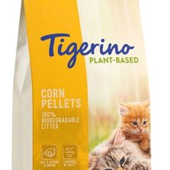 Cat litter - Tigerino Plant-Based Corn Pellets - Pine Scent