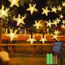 40ft 100 LED Solar Star String Lights Outdoor Solar Powered Star Fairy Lights Waterproof 8Modes Decorative Light for Garden Patio Yard Home Wedding Party Festival (FREE SHIPPING) Image 4