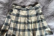 H&amp;M plaid skirt