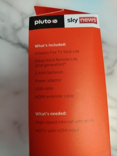 NEW Firestick Lite; In sealed Box. Original Amazon Operating System