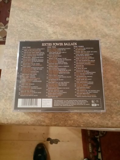 Cd Sixties Piwer Ballads 3 Cd Set