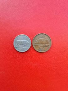 1966 Irish Shilling and Halfpenny