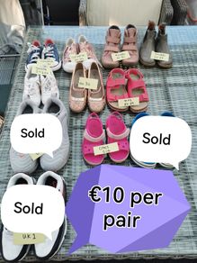 kids shoes mixed sizes