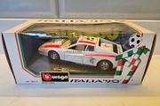 Italia 90 Ferrari Testarossa Bburago 1/24 Scale Model Car