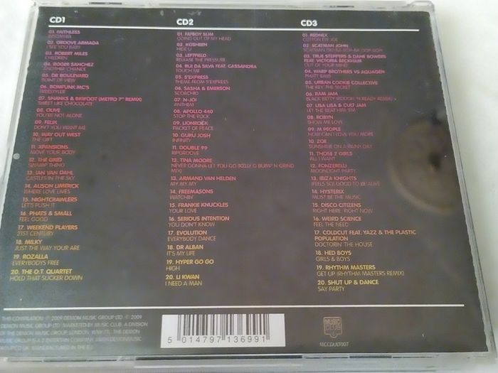 Ultimate Dance 3 disc Cd Boxset