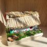 Handcrafted tiny wooden cottage! Image 4
