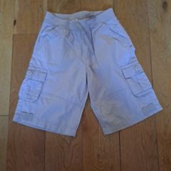 Age 8 Beige Elasticated Shorts