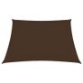 Sunshade Sail Oxford Fabric Square 7x7 m Brown Image 3