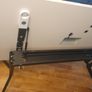 Haworth flip top Planes office table white 160 x 80 cm with cable management RRP  new 500e+ Image 3