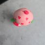 HTF Vintage 1981 AGC Kenner Strawberry Shortcake Mini PVC Doll Watering Can Figurine 2" same era as MLP G1 My Little Pony Image 3