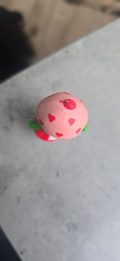 HTF Vintage 1981 AGC Kenner Strawberry Shortcake Mini PVC Doll Watering Can Figurine 2" same era as MLP G1 My Little Pony