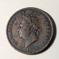 1826 Penny. 200 year old