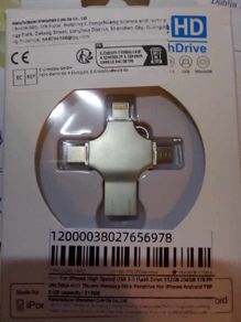 Versatile Memory Stick for iPhone, Android & Type-C Devic