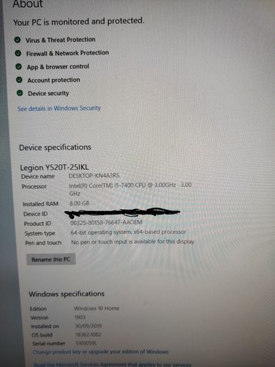 Lenovo Legion Desktop