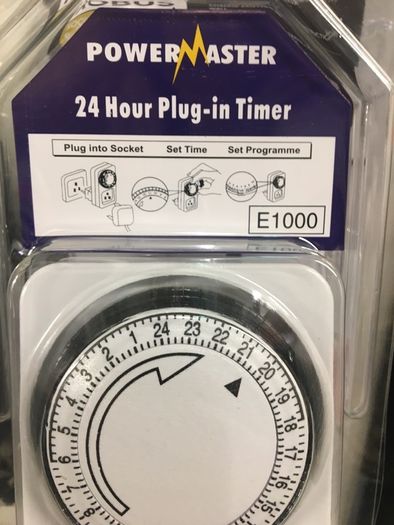 24 Hour Plug in Timer